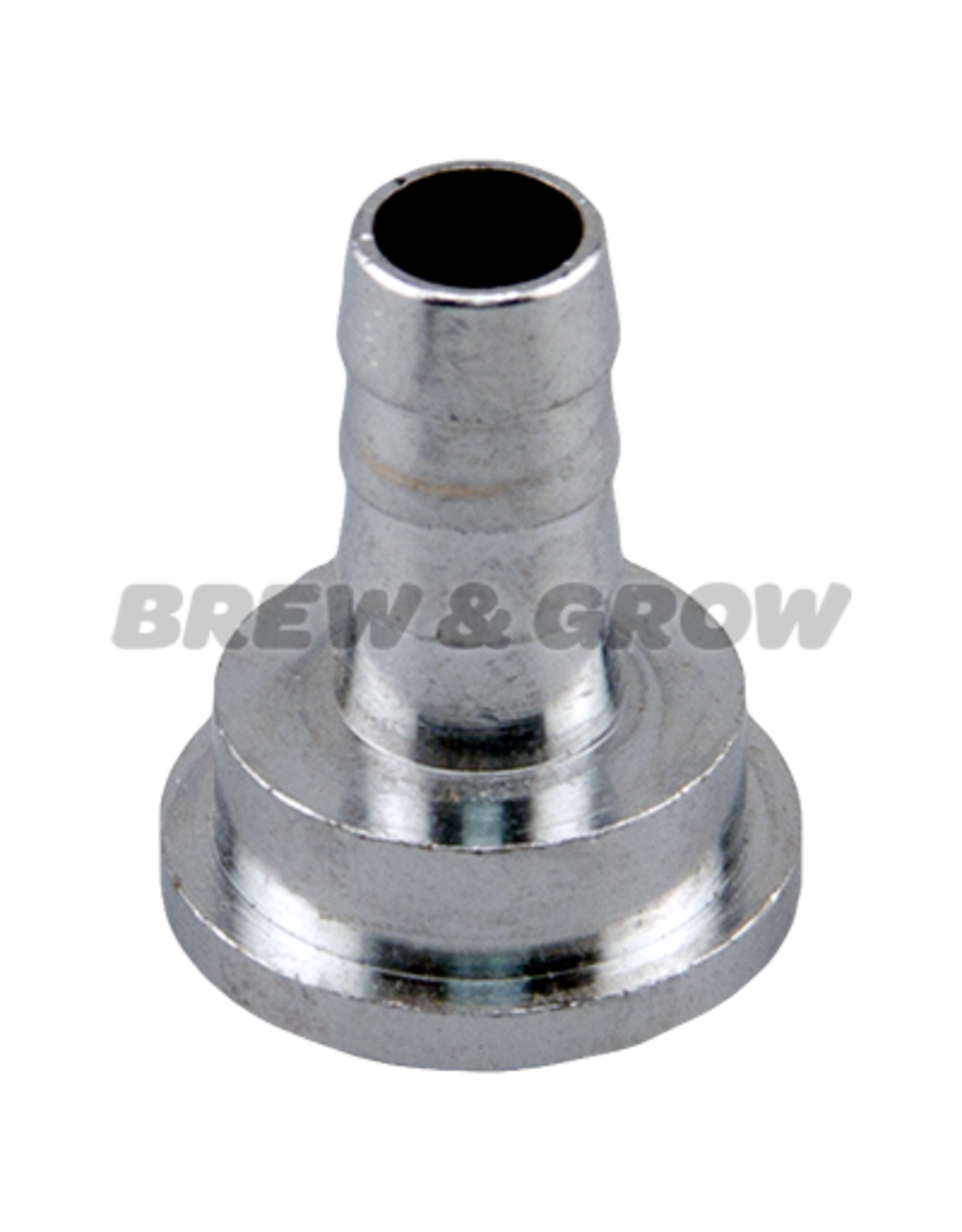 Tailpiece Plated Brass (Fits 1/4" Tubing)