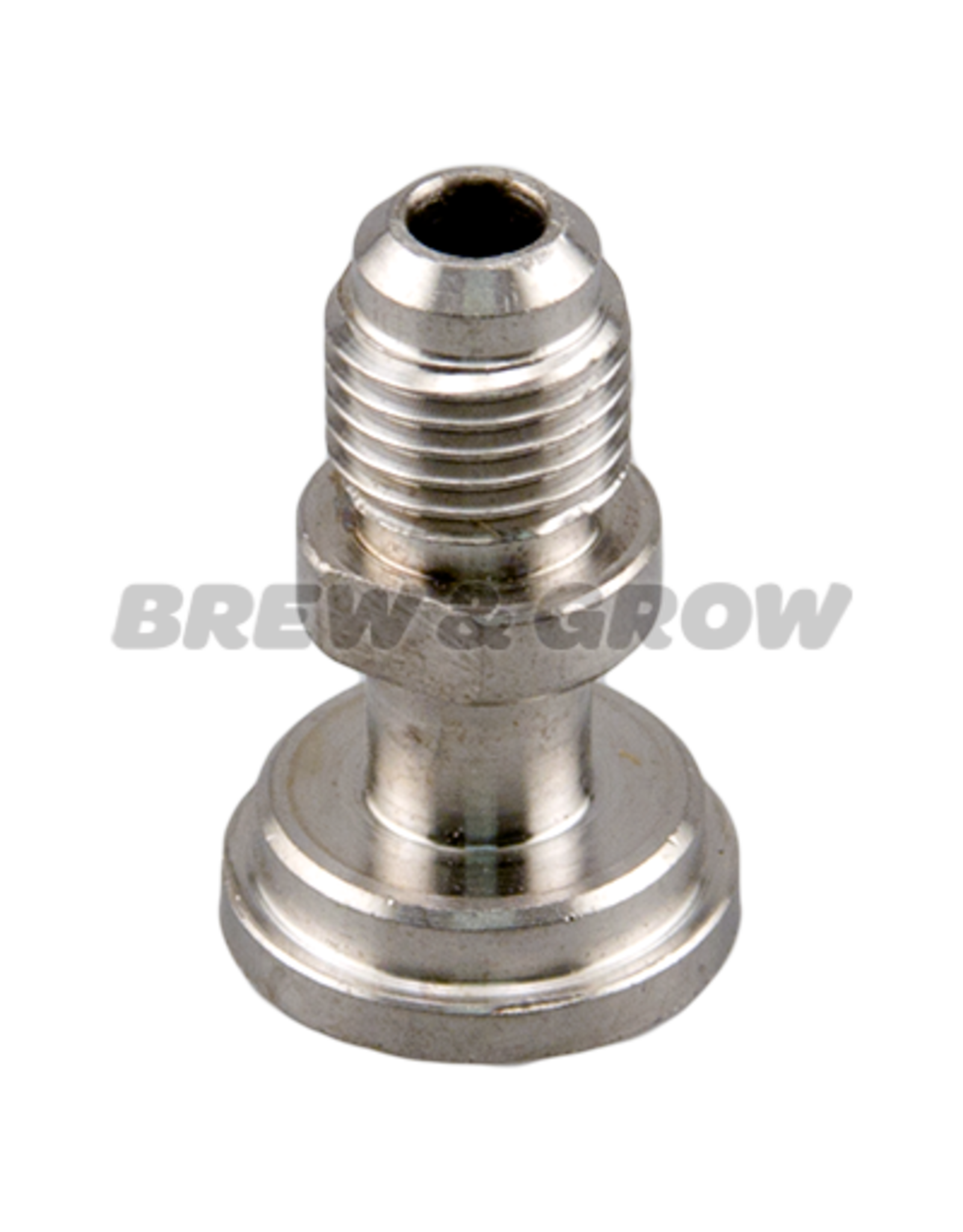 Tailpiece Stainless Steel  1/4" MFL Connector