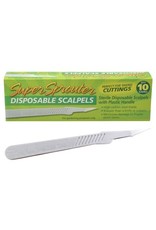 Super Sprouter Sterile Disposable Scalpel - Single