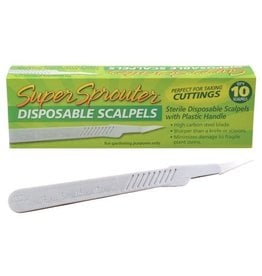 Super Sprouter Sterile Disposable Scalpel - Single