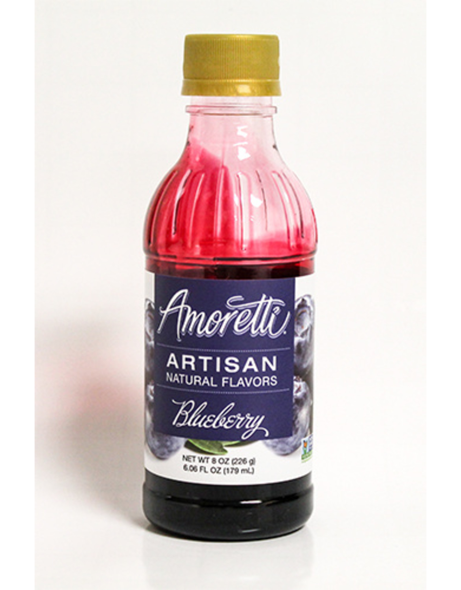 AMORETTI BLUEBERRY FRUIT PUREE 8 OZ