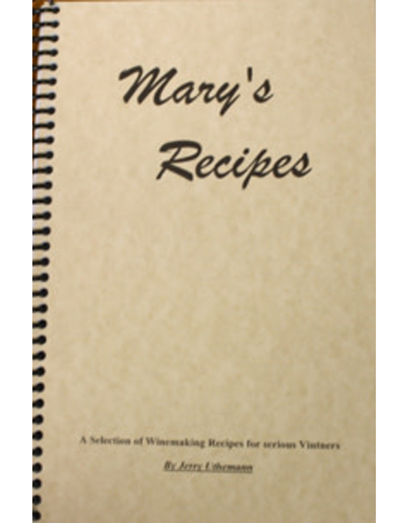 Mary's Recipes (Uthemann)