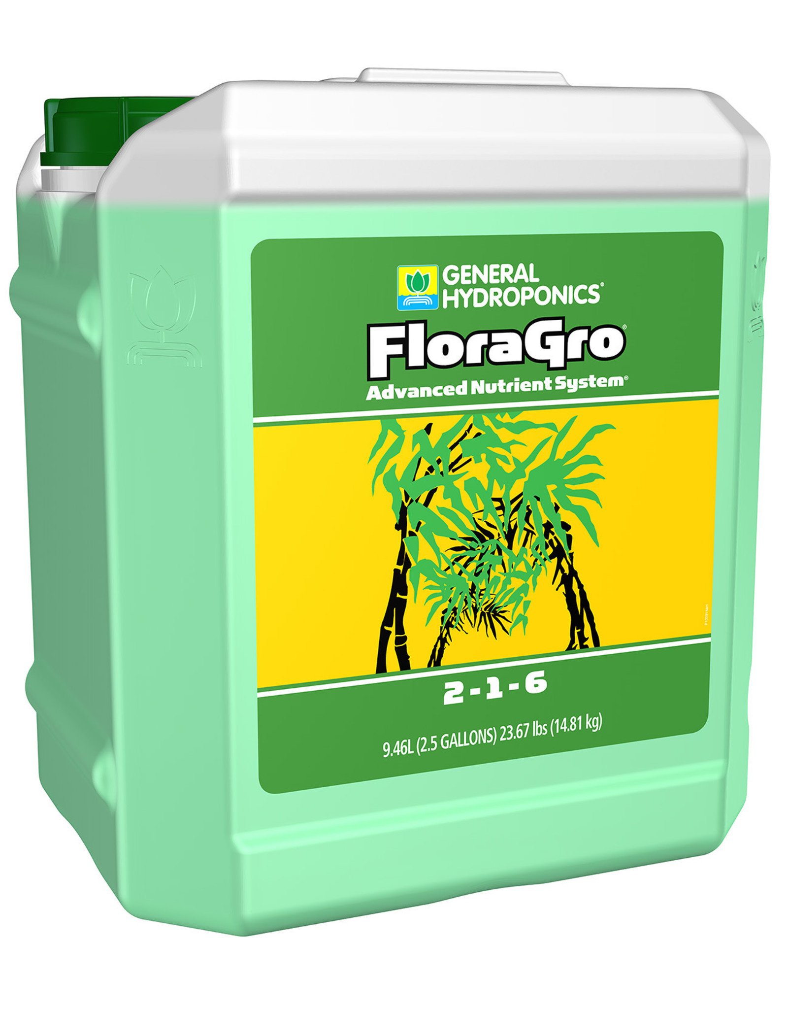 General Hydroponics GH Flora Gro - 2.5 gal