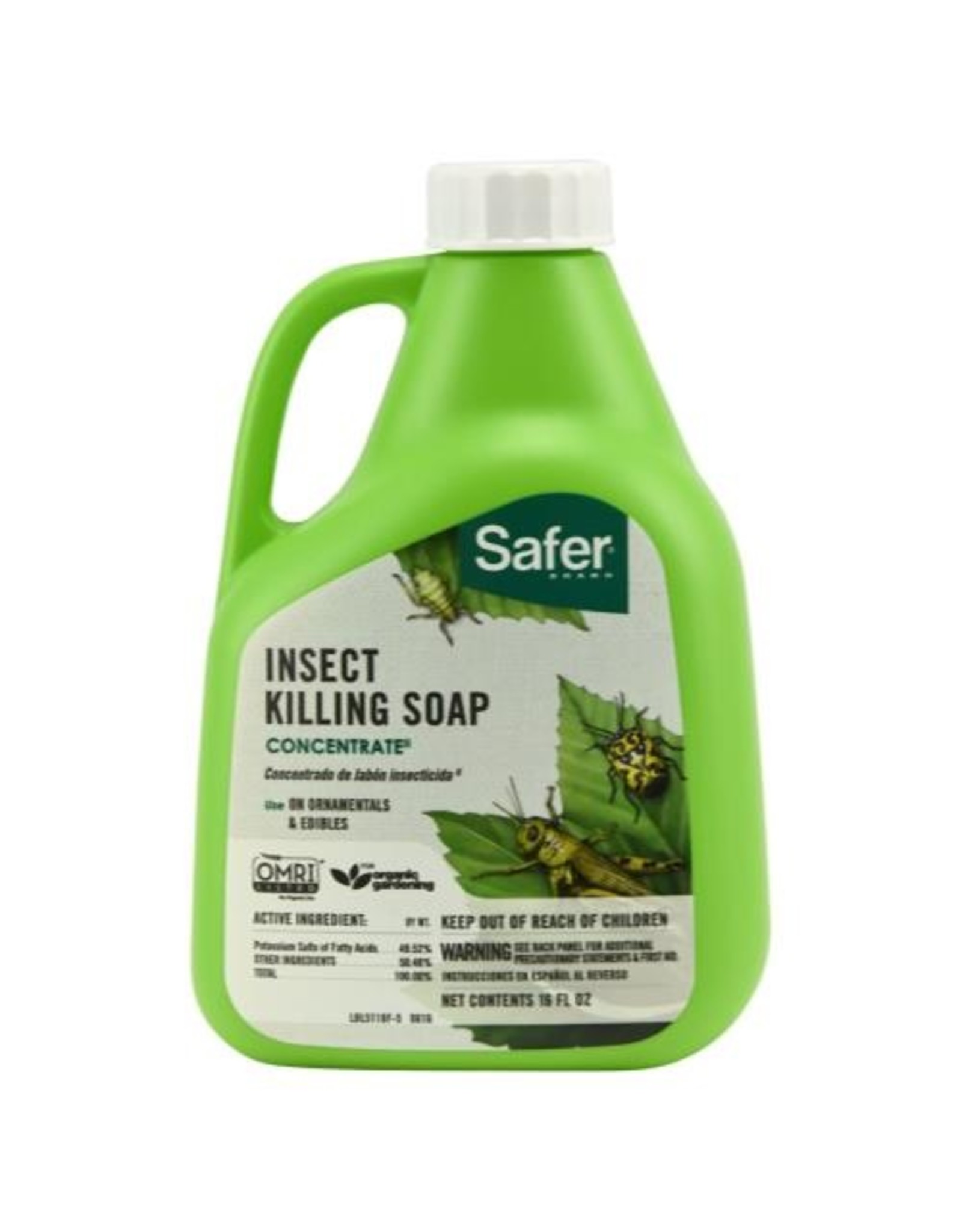 Safer Safer Insect Killing Soap II Conc. - 16 Oz