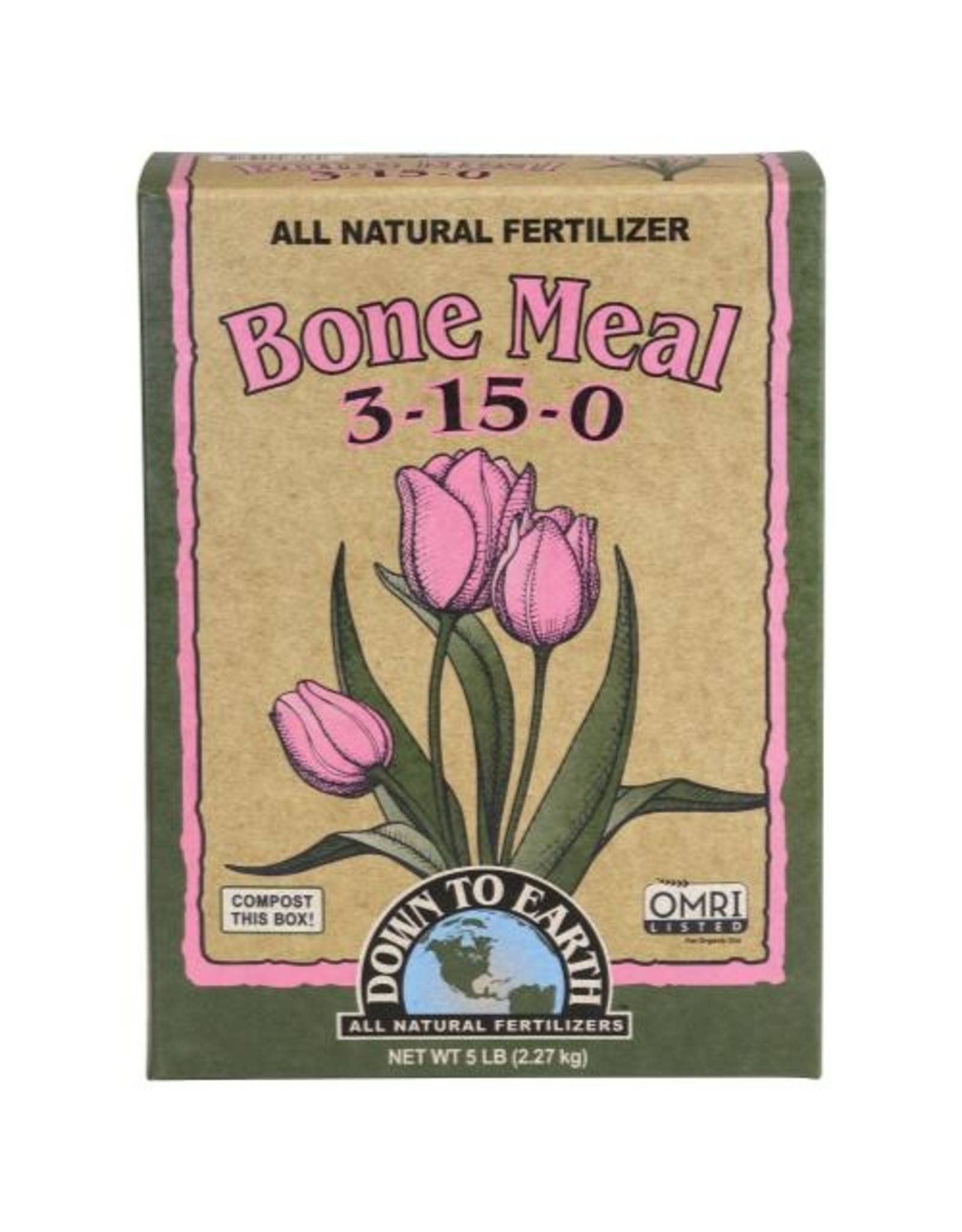 Down To Earth Down To Earth Bone Meal (3-15-0) - 5 lb