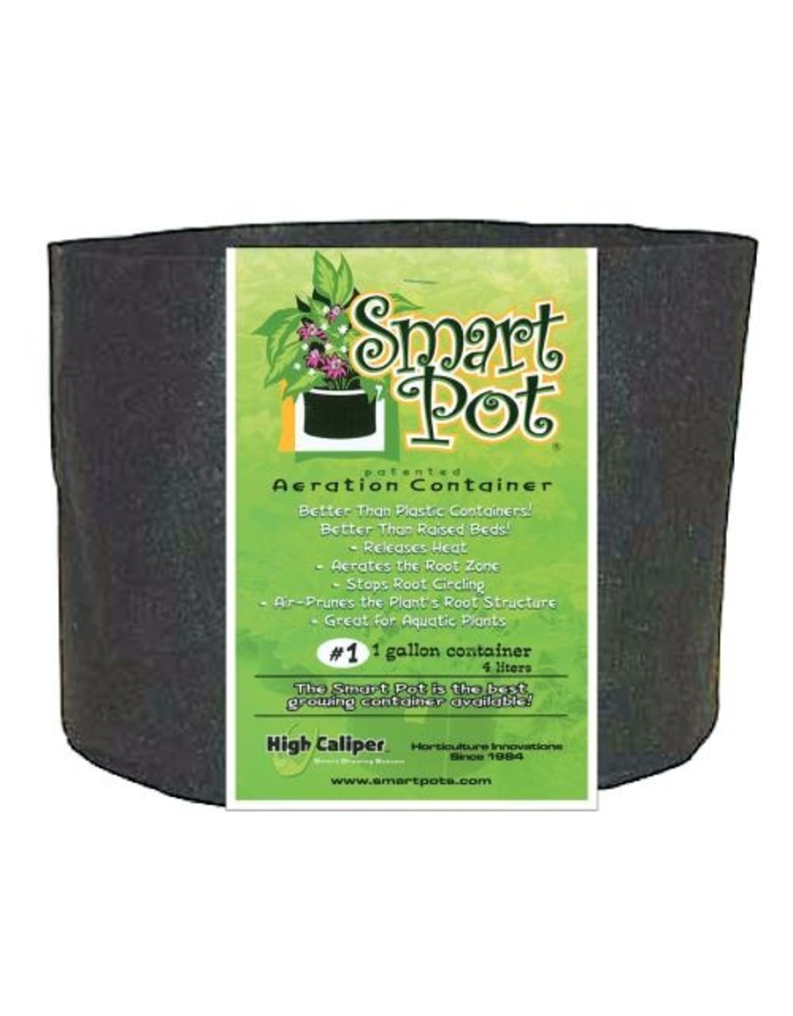 What plants grow well in a 1-gallon fabric pots?