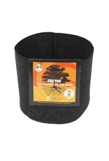Gro Pro Gro Pro Essential Round Fabric Pot - Black 2 Gallon