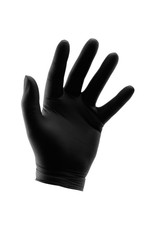Grower's Edge Black Powder Free Nitrile Gloves 6 mil - Large