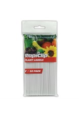 Rapiclip Plant Labels 6"  50 pk