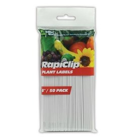 Rapiclip Plant Labels 6"  50 pk