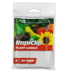 Rapiclip Plant Labels 4" 50 pk