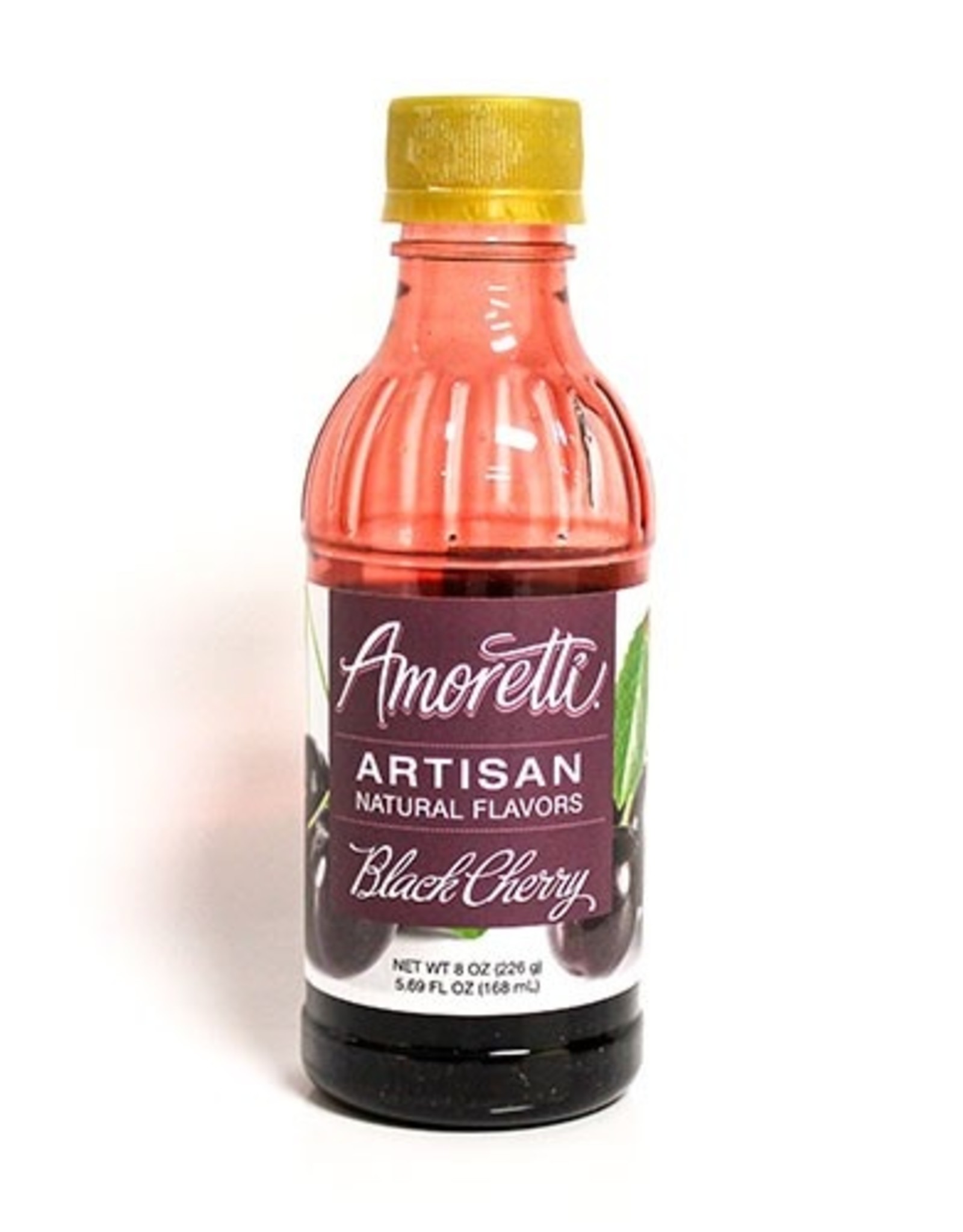 AMORETTI BLACK (SWEET) CHERRY ARTISAN FRUIT PUREE 8 OZ