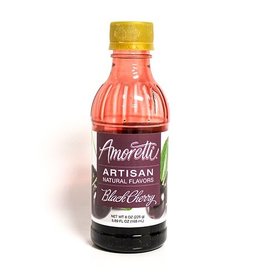 AMORETTI BLACK (SWEET) CHERRY ARTISAN FRUIT PUREE 8 OZ