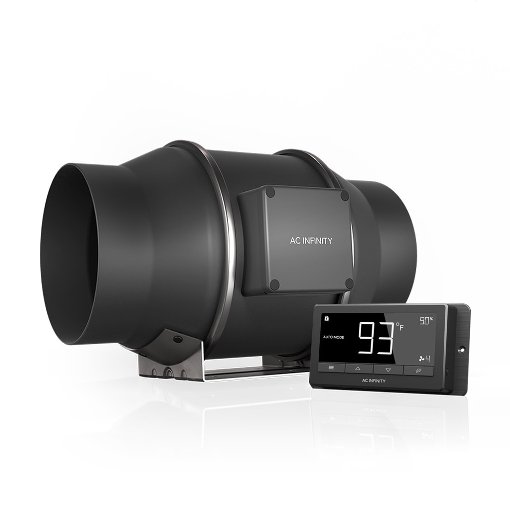 CLOUDLINE T6 6" Duct Fan w/ LCD Thermal Control Brew & Grow