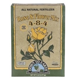 Down To Earth Down To Earth Rose and Flower Mix (4-8-4) - 5 lb