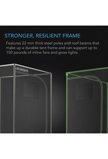 AC Infinity CLOUDLAB 844, Advance Grow Tent, 2000D Mylar Canvas, 48" x 48" x 80"