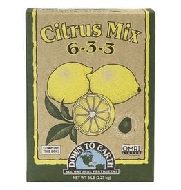 Down To Earth Down To Earth  Citrus Mix  6-3-3 - 5lb