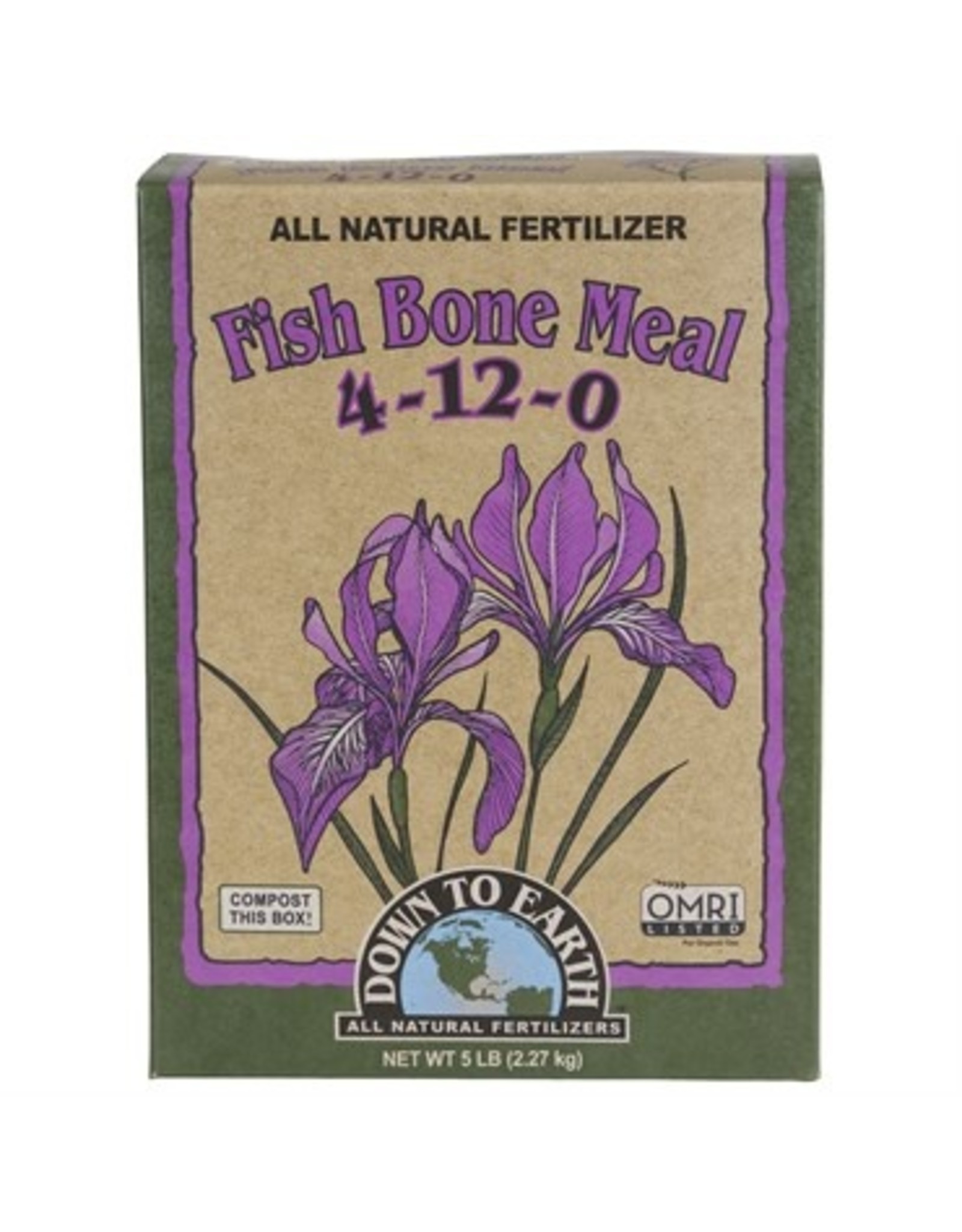 Down To Earth Down To Earth Fish Bone Meal - 5 lb