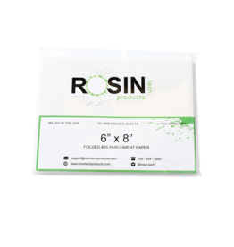 Rosin Tech Rosin Tech Parchment Paper 6" x 8" 50pk