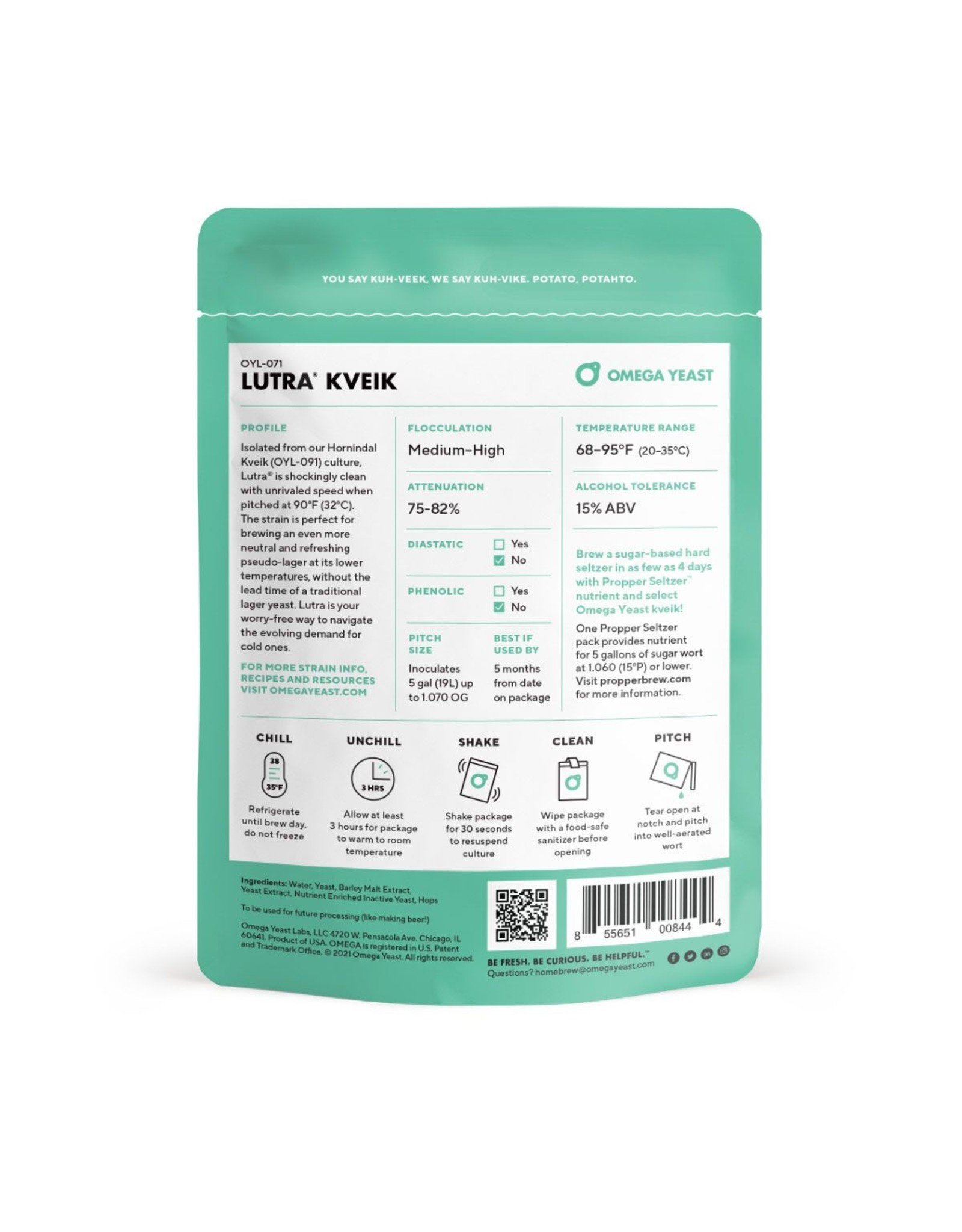 Omega Omega Yeast - Lutra Kveik