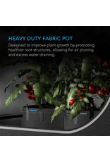 AC Infinity Heavy Duty Fabric Pot 5/Pack - ROUND 7 Gallon