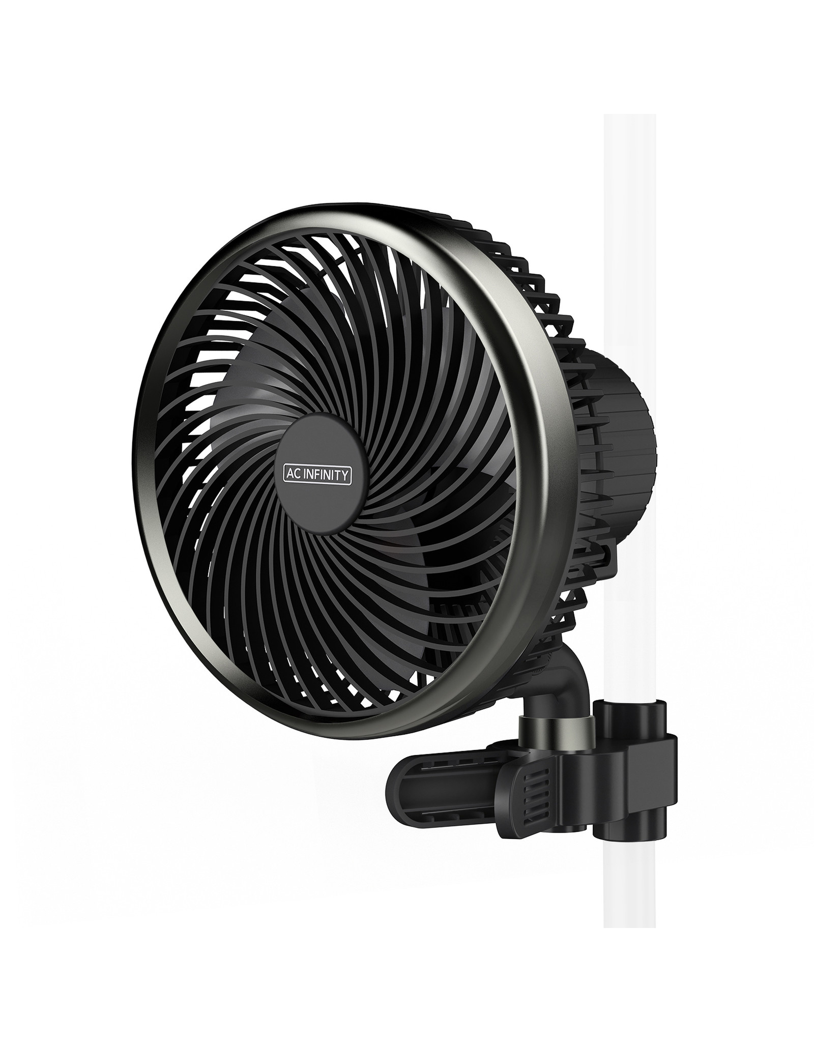 AC Infinity Cloudray S6 Clip Fan w/ 10-Level Modes, Speeds and Auto Oscillation - 6"