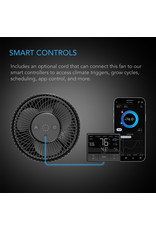 AC Infinity Cloudray S6 Clip Fan w/ 10-Level Modes, Speeds and Auto Oscillation - 6"
