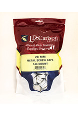 Caps - 28mm Metal Wine Screw Caps  72/BAG