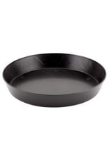 Heavy Duty Black Saucer - 8 in