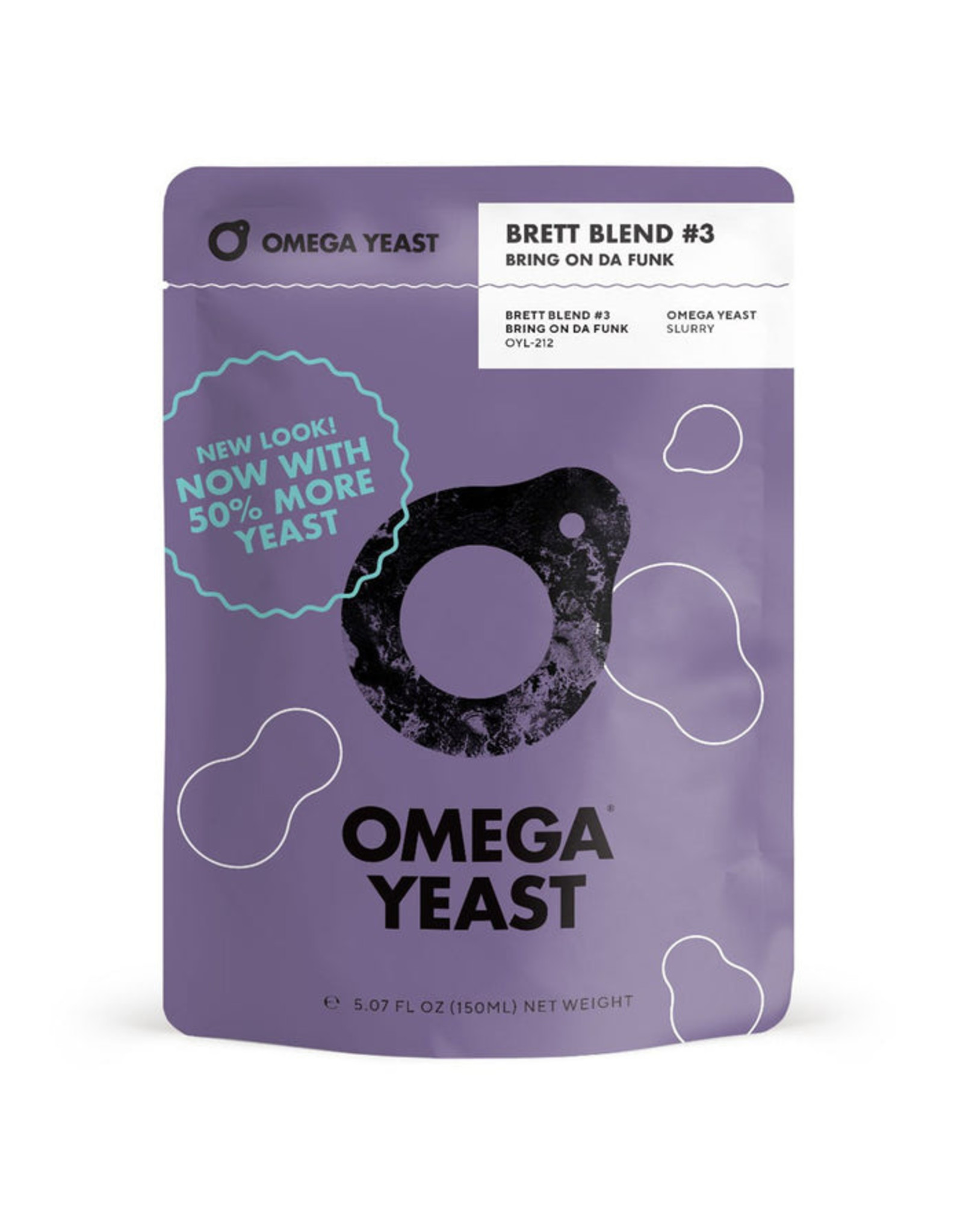 Omega Omega Yeast - Brettanomyces Blend #3: BRING ON DA FUNK