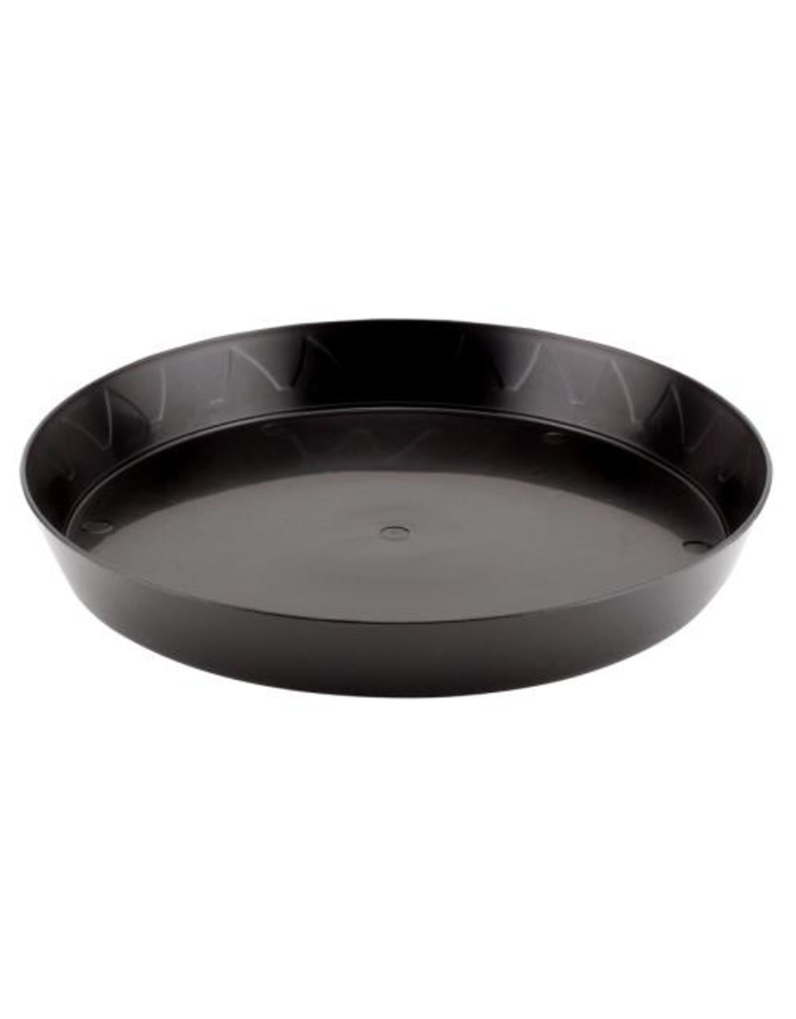 Heavy Duty Black Saucer - 10 in