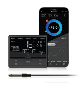 AC Infinity Controller 69 PRO Bluetooth + WiFi Dynamic Temperature, Humidity, Scheduling and Cycle Control w/ Data App