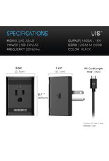 AC Infinity UIS Control Plug For Outlet Powered Equipment