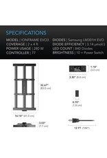 IONFRAME EVO10 Commercial LED Grow Light 1000W - Brew & Grow Hydroponics  and Homebrewing Supplies of Chicagoland