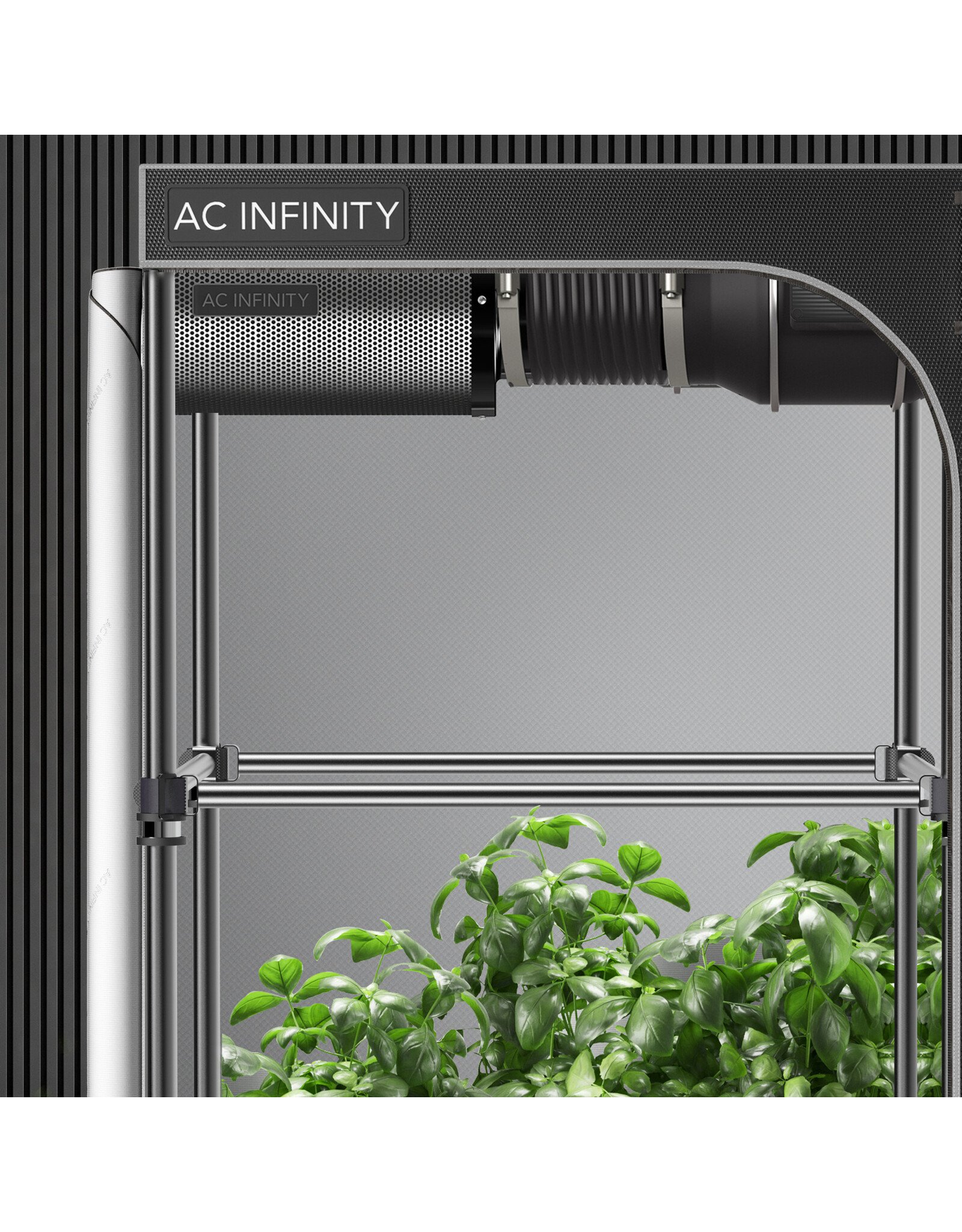 AC Infinity High CFM Kit Mounting bars for CLOUDLAB - 4' x 4'