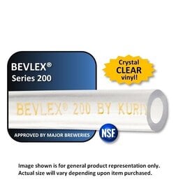 Tubing BEVLEX #200 Beverage 1/4" ID - CLEAR 100 ft Roll