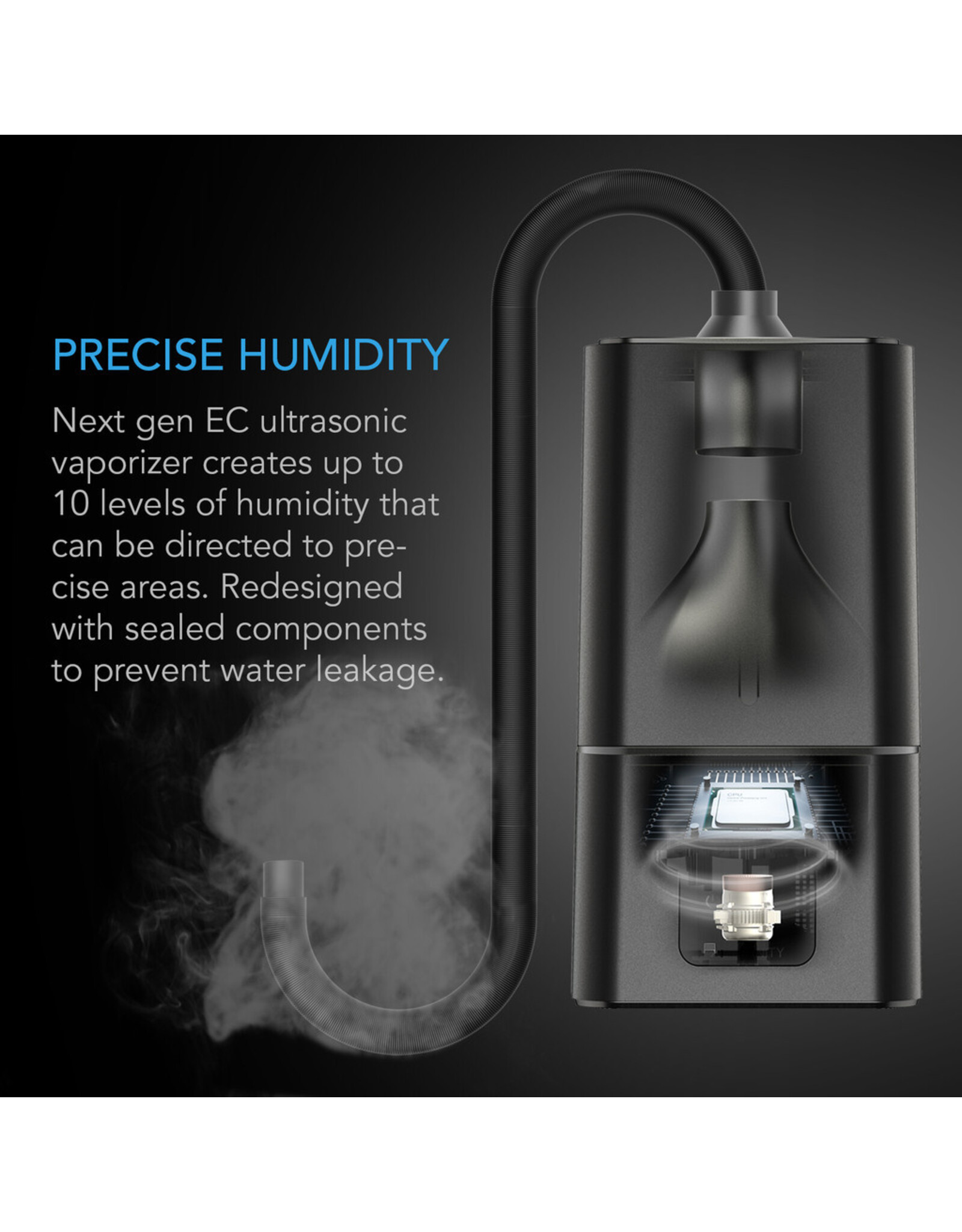 AC Infinity CLOUDFORGE T7 Humidifier w/ Smart Controls, Targeted Vaporizing - 15L