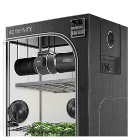AC Infinity Advance Grow Tent System PRO -  4X4, 4-Plant Kit w/ EVO6