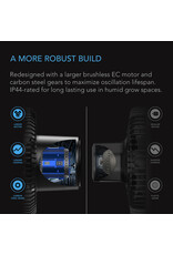 AC Infinity Cloudray S9 Clip Fan w/ 10-Level Modes, Speeds and Auto Oscillation - 9"