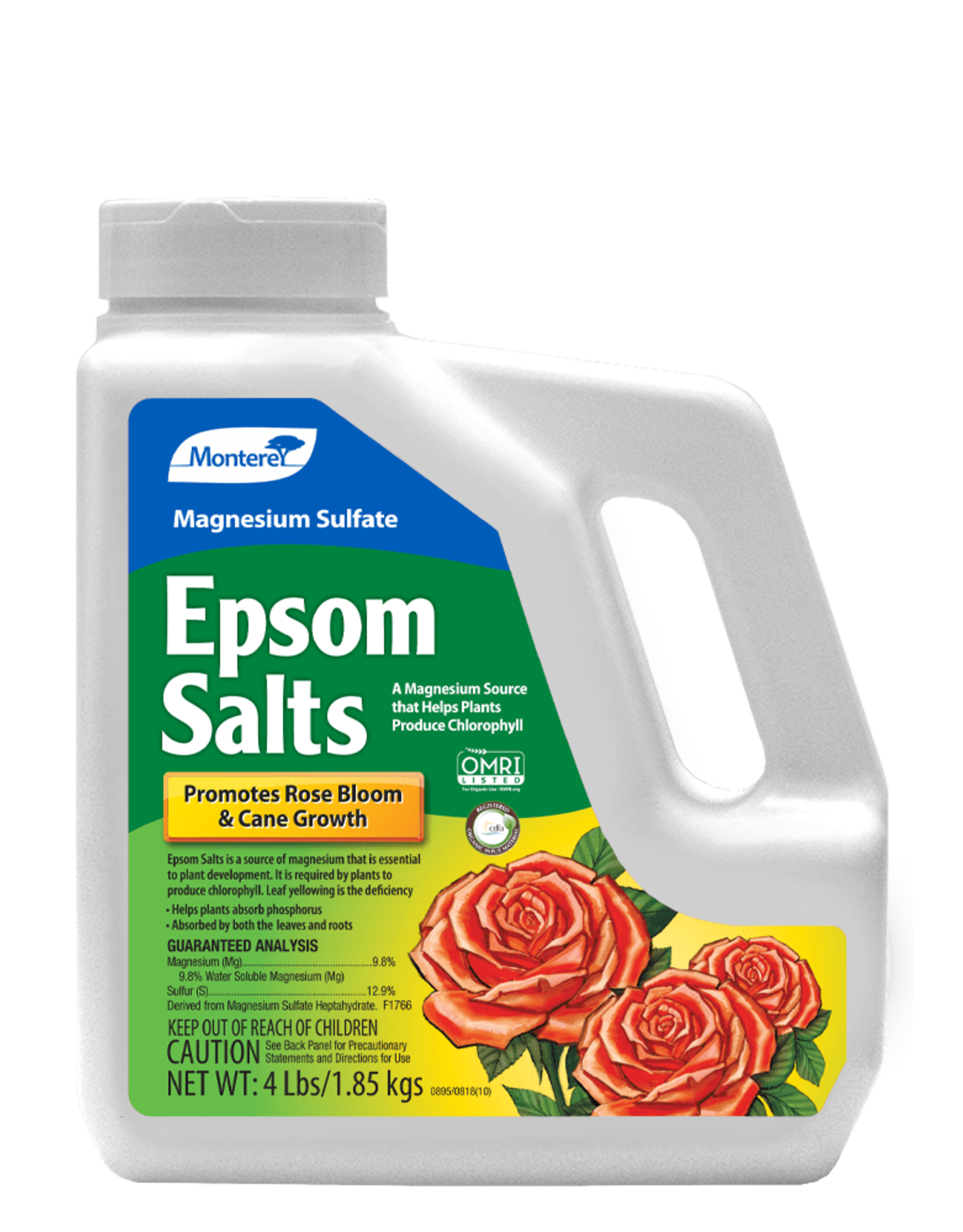 Monterey Monterey Epsom Salts (Magnesium Sulfate) - 4lb