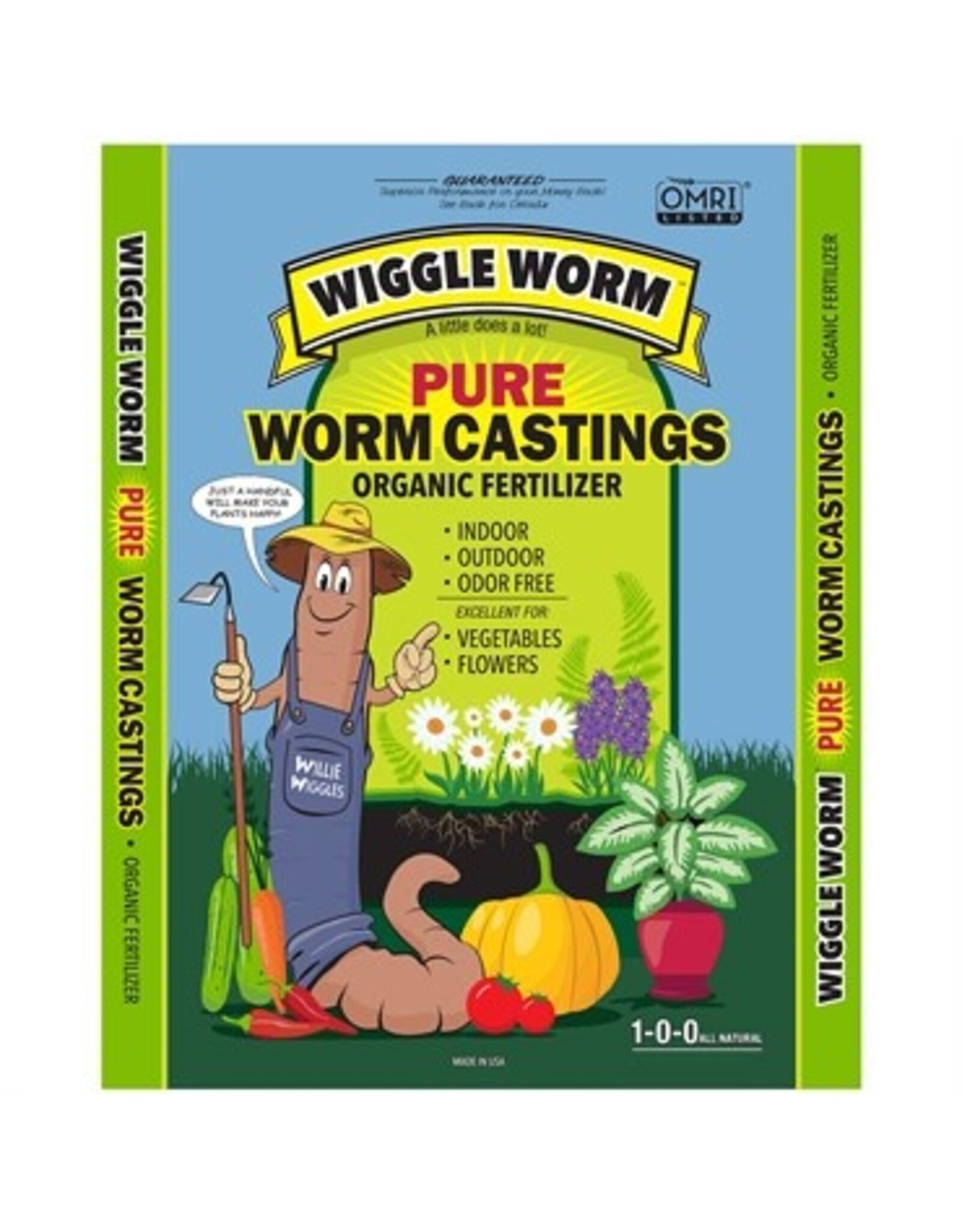 Wiggle Worm Wiggle Worm Soil Builder Earth Worm Castings 15 Lb
