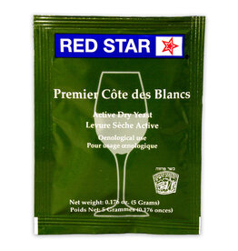 Cote Des Blanc Red Star Wine Yeast 5 gram Cote Des Blanc Red Star Wine Yeast 5 gram