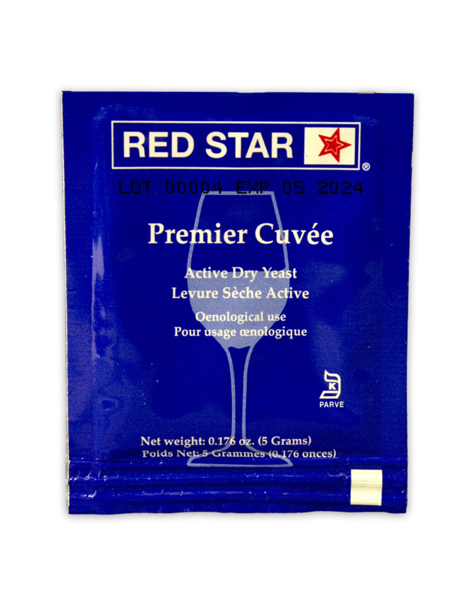Premier Cuvee Red Star Wine Yeast 5 gram