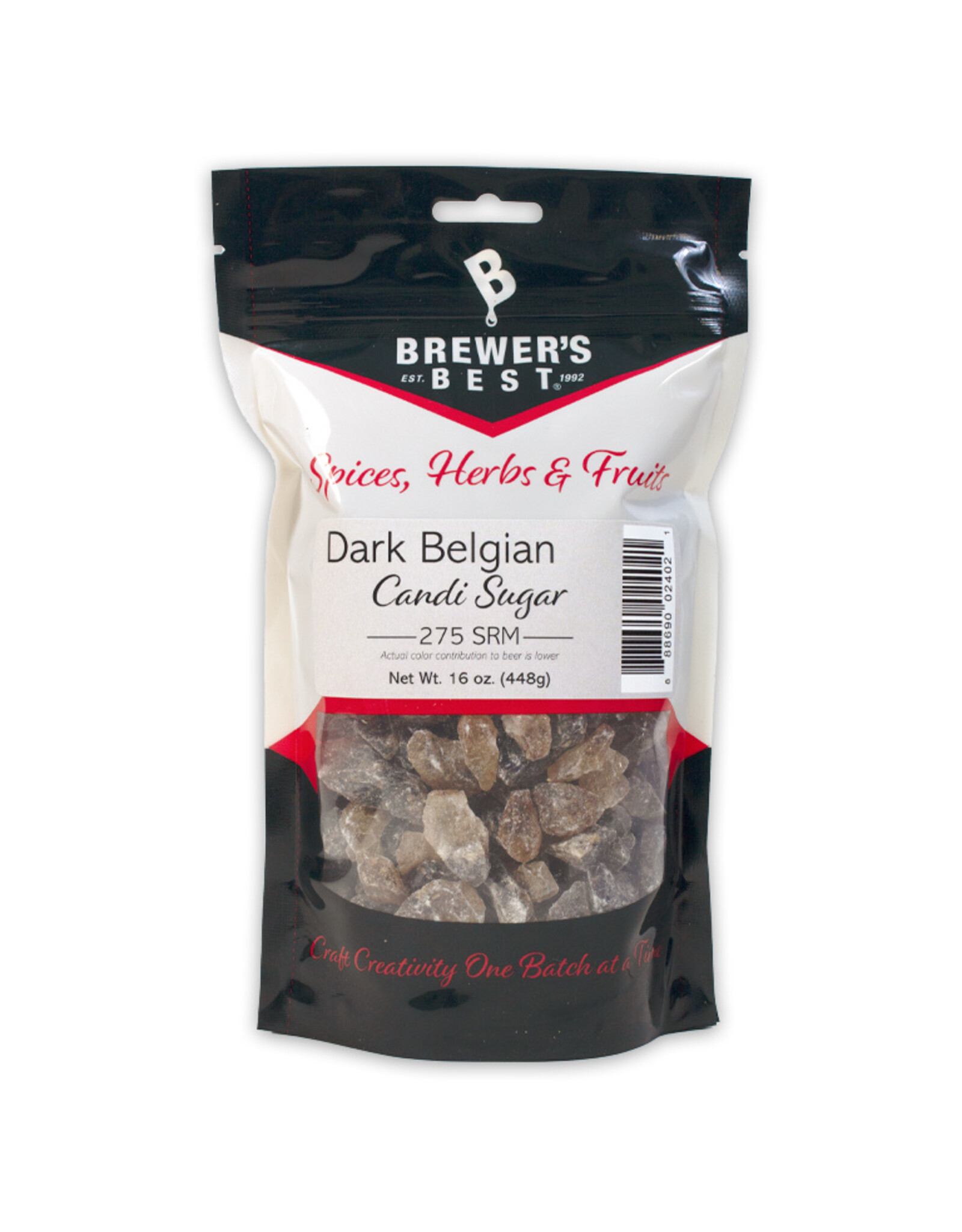Candi Sugar Dark 1 lb