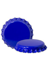 Caps - Beer Blue Crown Oxy Barrier (144/Bag)