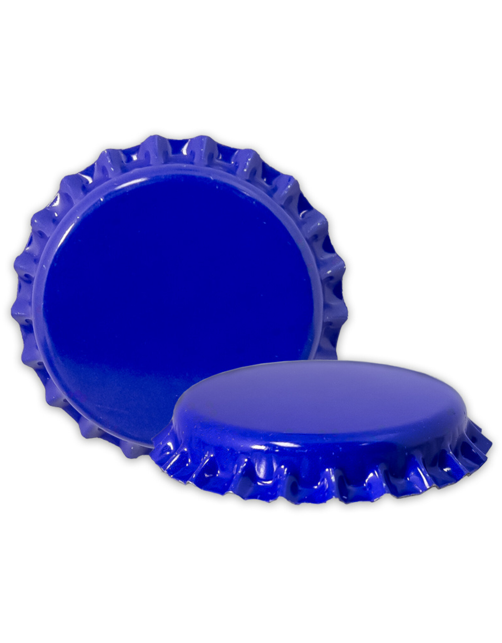Caps - Beer Blue Crown Oxy Barrier (144/Bag)