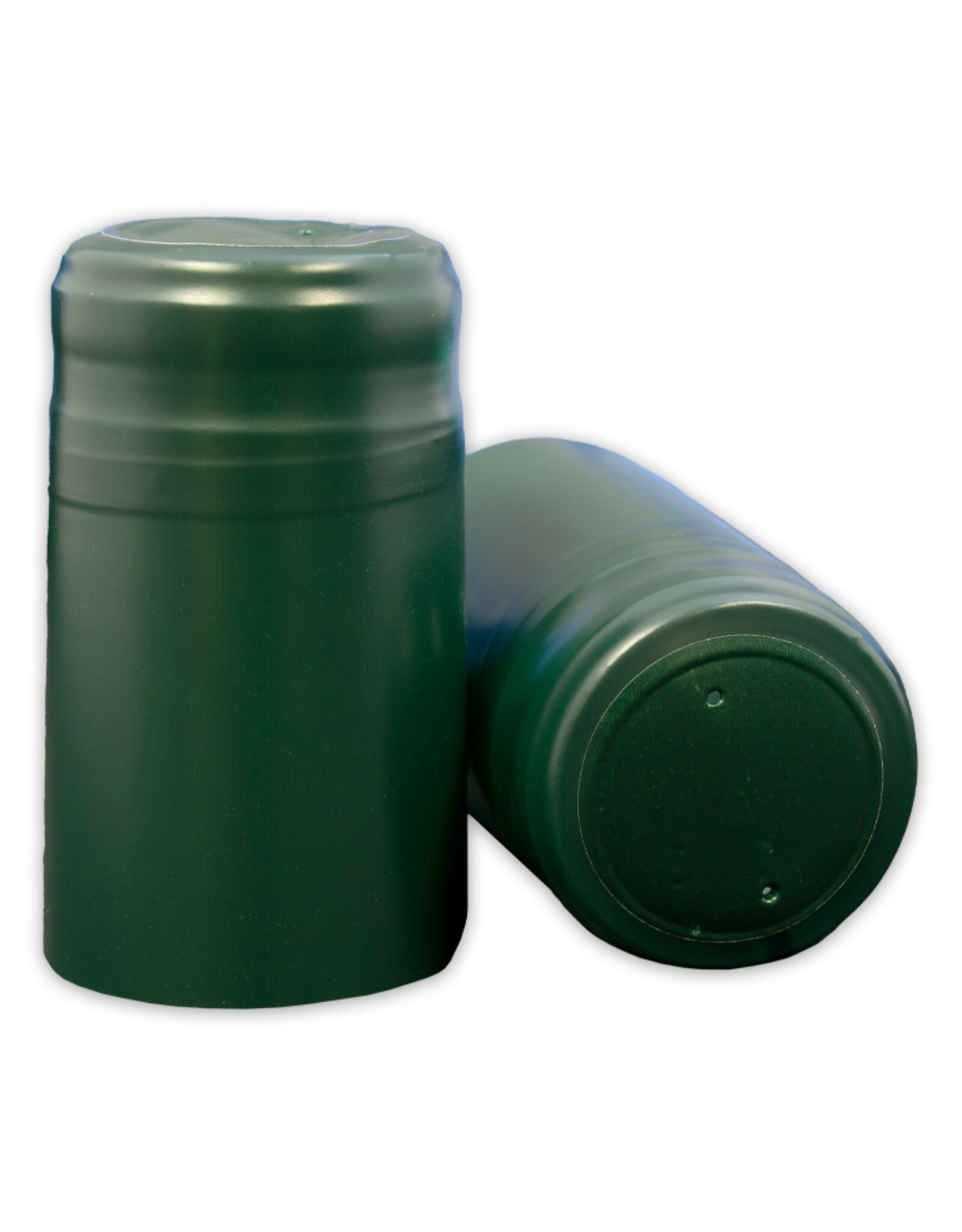 Shrink Capsule Metallic Solid Green Bag/30