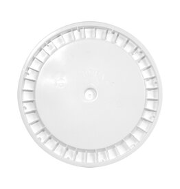 Bucket Lid No Hole (White)