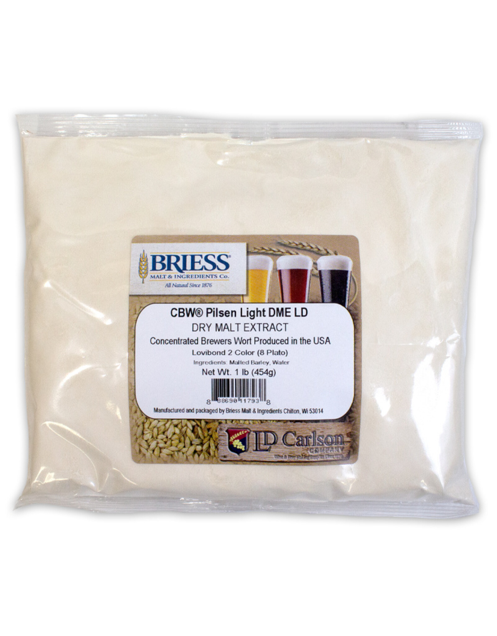 Briess Briess CBW Pilsen Light Dry Malt Extract - 1 Lb