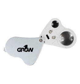 GROW1 Illuminated Double Loupe Microscope 30x/60x